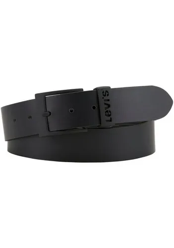 Levi's Unisex Ashland Metal Gürtel, Regular Black, 105 - Herren-Gürtel aus hochwertigem echtem Leder, ideal für jede Jeans und bekannt für seine besondere Langlebigkeit.