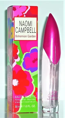 Naomi Campbell Bohemian Garden Eau de Toilette Spray 30 ml - Herren Parfum mit frischem, blumigen Duft, ideal für den täglichen Gebrauch und für besondere Anlässe.