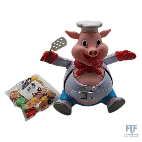 Goliath Games Pop The Pig – noch größere und bessere Kinderspiele | Für 2–6 Spie