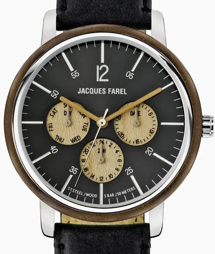 JACQUES FAREL hayfield ÖKO Multifunktions-Herrenuhr UVP* 159,00 EUR ORM 2002