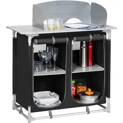 Berger Küchenbox 4 Fächer schwarz von Berger