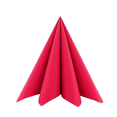 Stoffservietten Rot von Sovie HORECA