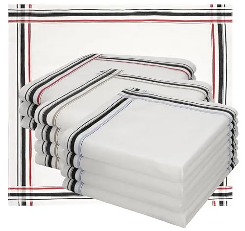 Betz Stofftaschentücher - Herrentaschentücher - Männertaschentücher aus 100% Baumwolle - 40x40 cm - Leo 2 Dessin 5