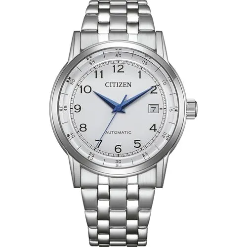 Citizen NJ0210-56A Herren Automatikuhr Edelstahl Silberfarben 40 mm