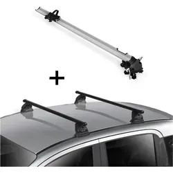 Fahrradträger Bike Pro + Dachträger VDP EVO für Mercedes Classe E (W212)