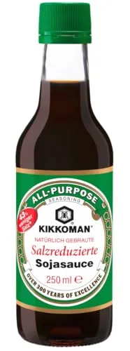 Kikkoman Salsa de Soja Baja en Sal, 250ml