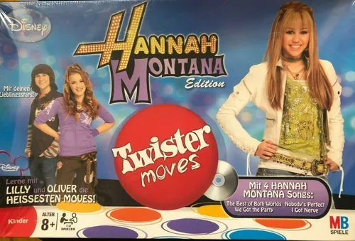 Produktbild Disney® Twister Moves Hannah Montana Edition MB Spiele Sammler eingeschweißt rar