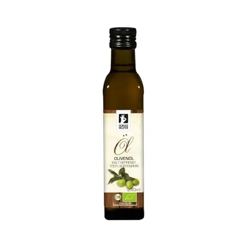 Bremer Gewürzhandel Olivenöl BIO, kaltgepresst, klassisches Speiseöl für mediterrane Gerichte, zum Kochen und für Dressings, 250ml