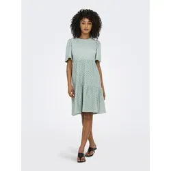 JdY Damen Jdycarla Cathinka S/S Dress, Gray Mist, S von JDY