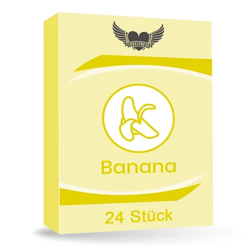 Kondome mit Geschmack Banane - Lovelyness