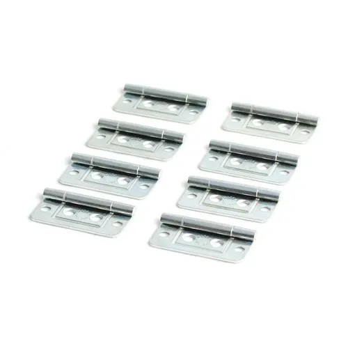 Möbelscharnier gerade - 40mm - verzinkt - 8er Set (0,61 EUR/Stück)