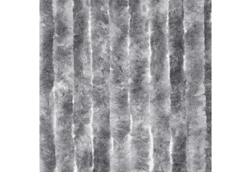 Flauschvorhang Chenille 90x220cm grau – Insektenschutz für Türen - Praktischer Türvorhang in Grau, 90 cm breit und 220 cm lang. Schützt zuverlässig vor Insekten und sorgt für eine stilvolle Raumgestaltung.
