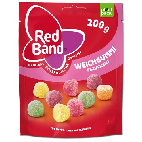  Red Band Weichgummi gezuckert 200g Beutel 7,85€/1kg