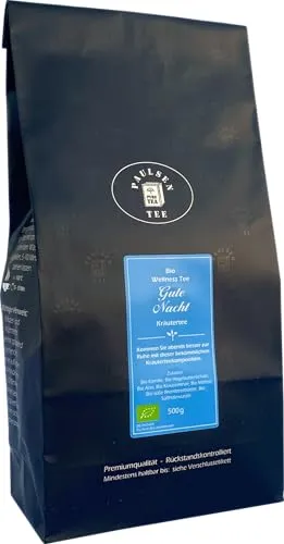Bio Gute Nacht 500g, Paulsen Tee, Kräutertee Wellness Tee rückstandskontrolliert & zertifiziert