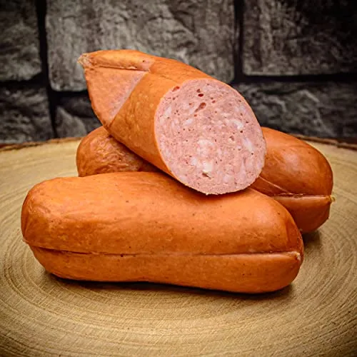 Food-United KNACKWURST Großpackung 1800g - Schweinefleisch - Perfekte Grillwürste aus Rind- und Schweinefleisch, verfeinert mit Speck für ein unvergessliches Aroma. Ideal für Partys und Familienfeiern!