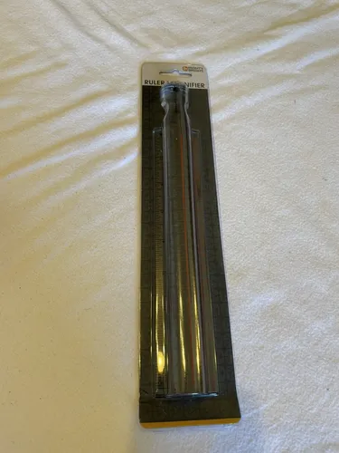 P013 Mighty Bright Ruler Magnifier Leselineal Lineallupe 20cm