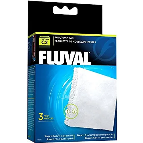 Fluval C2 Schaumstoff/Polypatrone, 3er Pack