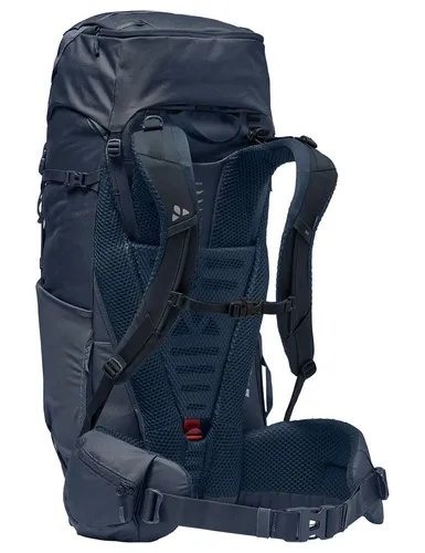 VAUDE Women's Asymmetric 48+8 Rucksack - Vielseitiger Damen-Trekkingrucksack mit optimaler Lastverteilung und individuell einstellbarem Rücken für höchsten Komfort, ideal für Hüttentouren und Alpintrekking.