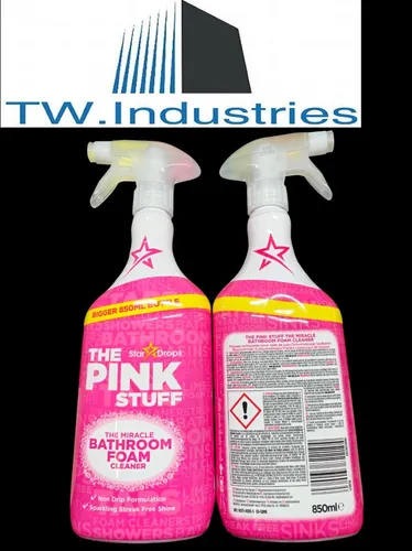 9,99 Euro Pro 1 Lieter Pink Stuff The Miracle Bathroom Foam Cleaner 750 ml