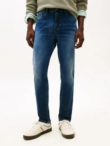 Tommy Jeans Austin Slim Tapered Jeans - Slim Fit Blau 38 - Moderne Slim Fit Jeans aus elastischem Denim, ideal für lässige Outfits. Bequemer Sitz und stilvolle stone washed Optik.