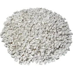 LEGO® 1x1 Platten Bauplatten Weiß - 3024 NEU! Menge 250x - Weiß