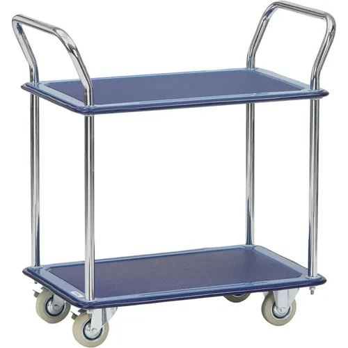 fetra Etagenwagen 2 Etagen Stahlblechplattform von Fetra Transportgeräte