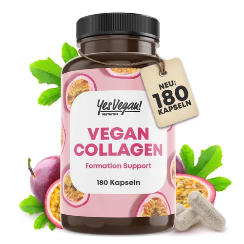 Vegan Collagen Kapseln (180 Stück) von Yes Vegan!