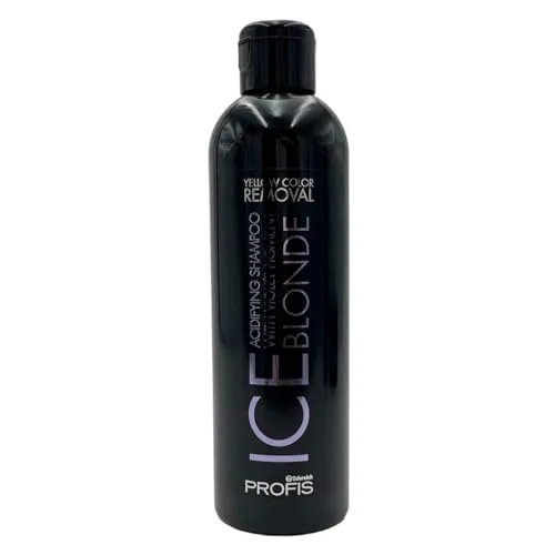 Ice Blonde säurehaltige Silber Shampoo mit Granatapfel-Extrakte - 250 ml