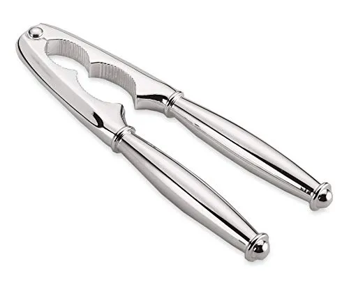 EDZARD Nussknacker Carlton, edel versilbert, 17 cm - Stylischer Nussknacker von EDZARD für müheloses Öffnen verschiedener Nüsse. Mit edler Versilberung und Anlaufschutz garantiert er eine lange Lebensdauer und ist ein eleganter Küchenhelfer für jede Gelegenheit.