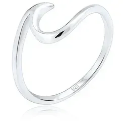 Damen Welle Strand Maritim Ring aus 925 Sterling Silber von Elli