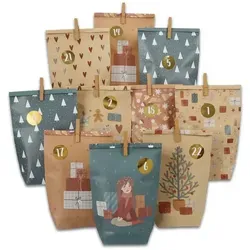 Adventskalender bis 20 Euro von Papierdrachen
