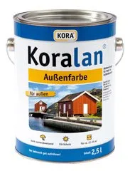 10l Profifarbe; Koralan Außenfarbe (Dunkelbraun)