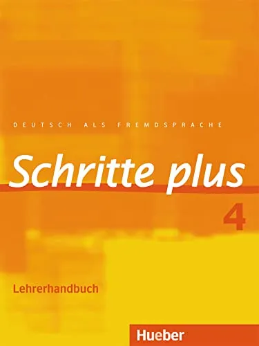 Produktbild Schritte plus 4: Lehrerhandbuch für Deutsch als Fremdsprache