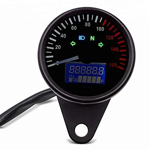 Motorrad Tachometer Universal Craftride KTX schwarz