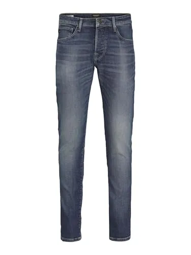 Jack & Jones 5-Pocket-Jeans blau 28/32 - Moderne 5-Pocket-Jeans in blau, ideal für jeden Anlass. Bequem und stylisch dank 95% Baumwolle und elastischem Material für optimale Passform.