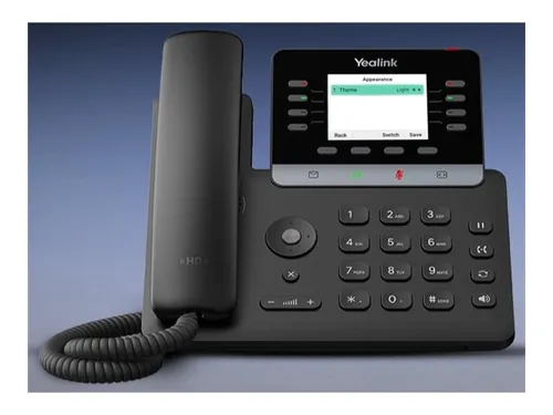 Yealink SIP-T73W - Hochwertiges Festnetztelefon - Festnetztelefon mit HD-Audioqualität und intuitivem Touchscreen, ideal für professionelle Anwendungen und Homeoffice.