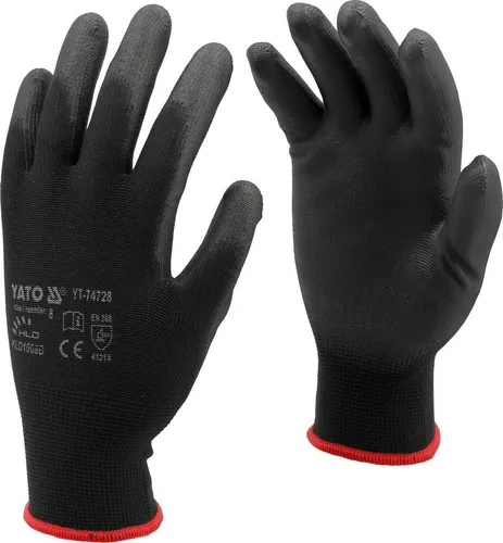 TRIZERATOP Arbeitshandschuhe Arbeitshandschuhe, Nylon, PU (Arbeitshandschuhe, Nylon, PU Gr. 8/M) Markenqualität