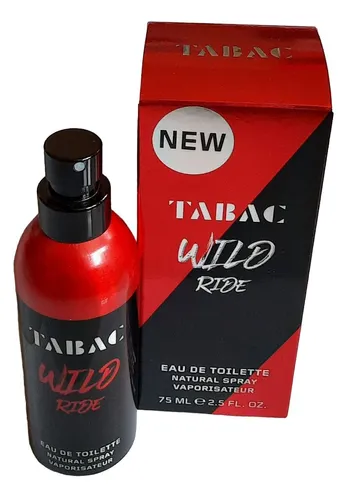 Tabac Wild Ride Eau de Toilette 75 ml Spray - Frischer Duft mit Apfel, Geranium und Kardamom, ideal für den täglichen Gebrauch. Erleben Sie ein belebendes Dufterlebnis in normaler Größe.