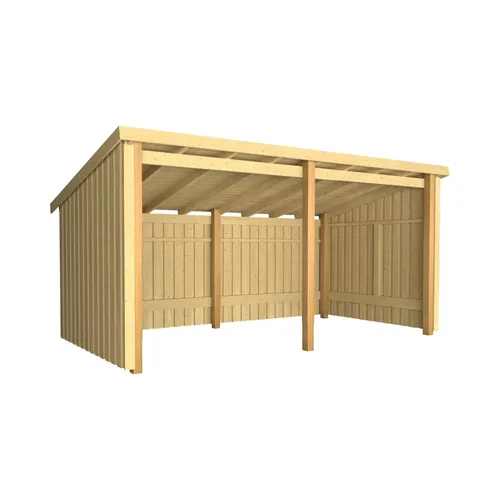 Plus Gartenhaus Nordic Multi 416 x 208 cm