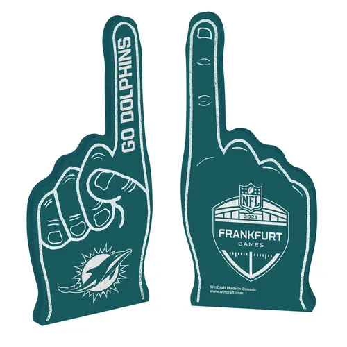 NFL Frankfurt Game Miami Dolphins Foam Finger Winkehand