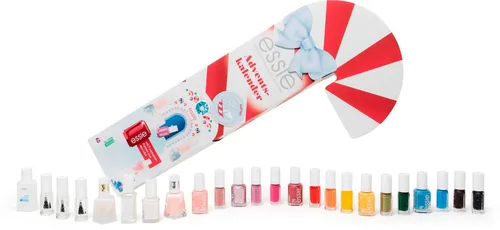 essie Kosmetik-Adventskalender, Mit Mini-Nagellacken, US-Nagellacke und Nagelpflege-Produkten.