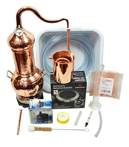 Copper Garden Kupfer Destille Essence Plus 2 Liter von Copper Garden