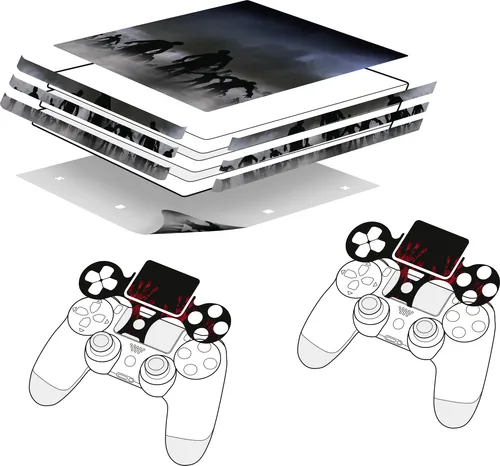 SPEEDLINK Sticker für PS4 Pro & Controller, Zombie