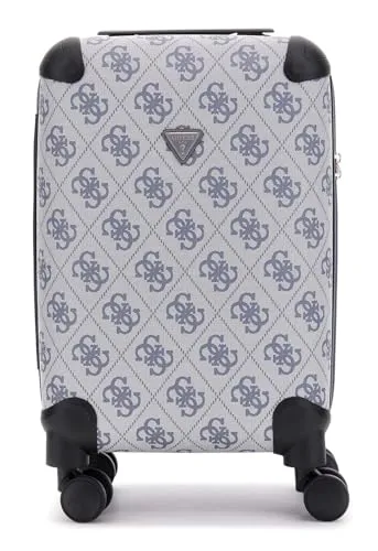 GUESS Trolley 18 In 8-Wheeler Slate Logo blaugrau 53cm in blau von GUESS