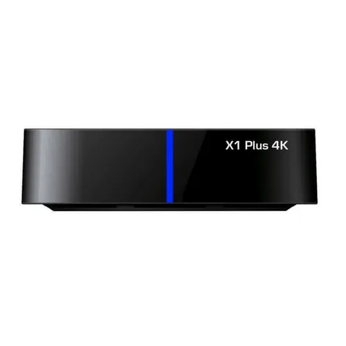 GigaBlue X1 Plus 4K UHD Receiver - TV-Receiver mit Android 10, Dual-WiFi und Bluetooth 4.2 für ein unvergleichliches Streaming-Erlebnis in 4K UHD.