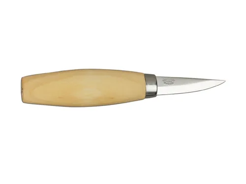 Morakniv Schnitzmesser 120 – Hochwertiges Schnitzwerkzeug mit Birkengriff - Präzises Schnitzmesser aus Laminatstahl mit ergonomischem Birkengriff. Ideal für kreative Holzarbeiten und vielseitig einsetzbar.