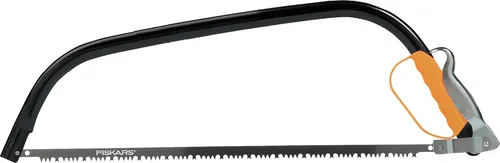 Fiskars 1001621 Bügelsäge 21 SW30 533mm - Ergonomischer Griff mit Fingerschutz, ideal für feuchtes Holz und dichtes Gehölz