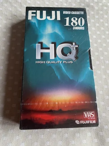 FUJI Video Cassette 180 HQ+ NEU