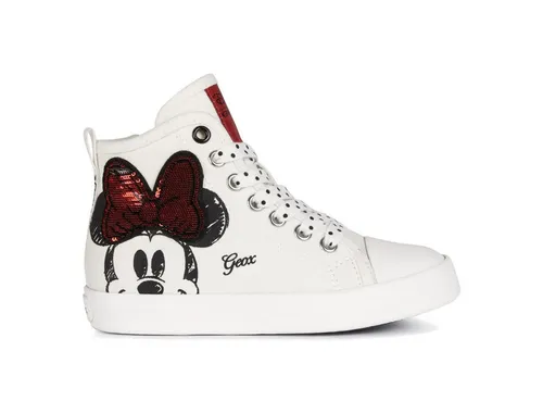 Geox J Ciak Girl Mid-Cut-Sneaker 30 EU - Stylischer Mid-Cut-Sneaker für Mädchen in Größe 30, mit atmungsaktiver Sohle für optimalen Tragekomfort und Unterstützung.