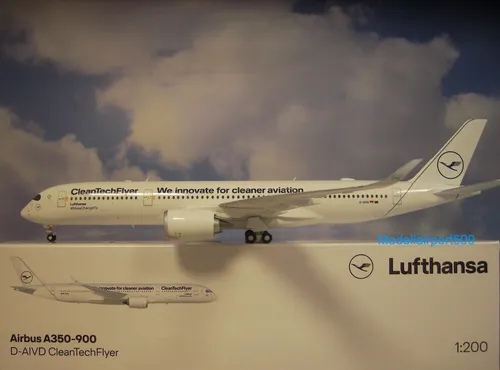 Herpa Wings  1:200  Airbus A350-900  Lufthansa D-AIVD  572460 Modellairport500
